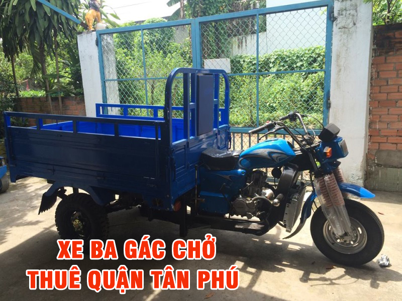 xe ba gác chở thuê quận tân phú